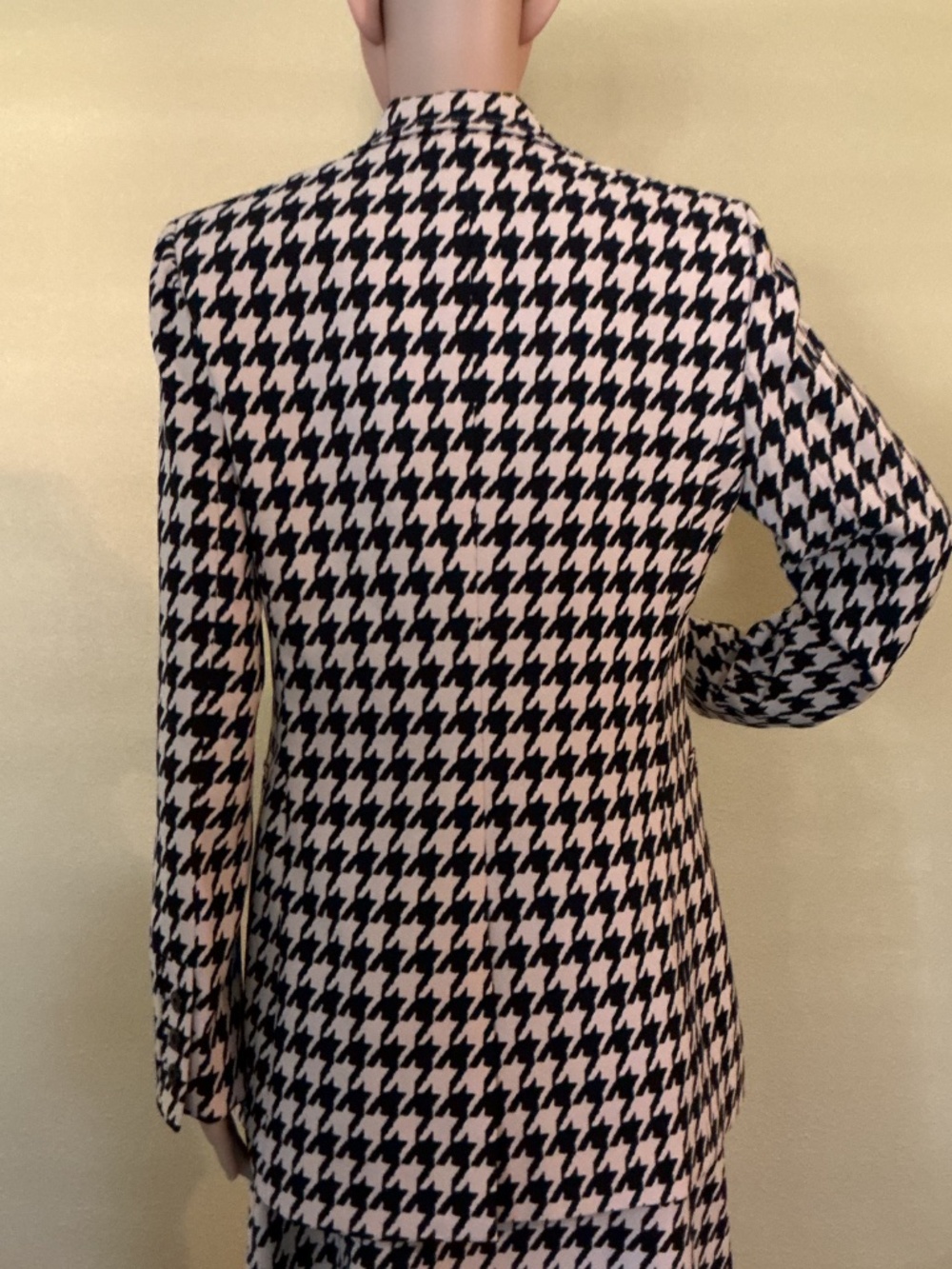 Alice and Olivia NWT Blazer Houndstooth Size 8 - Picture 6 of 9